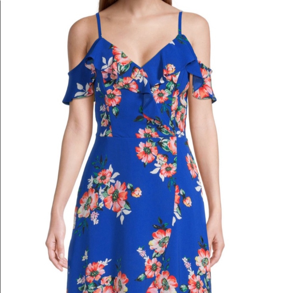 NWOT Iz Byer Floral dress size S